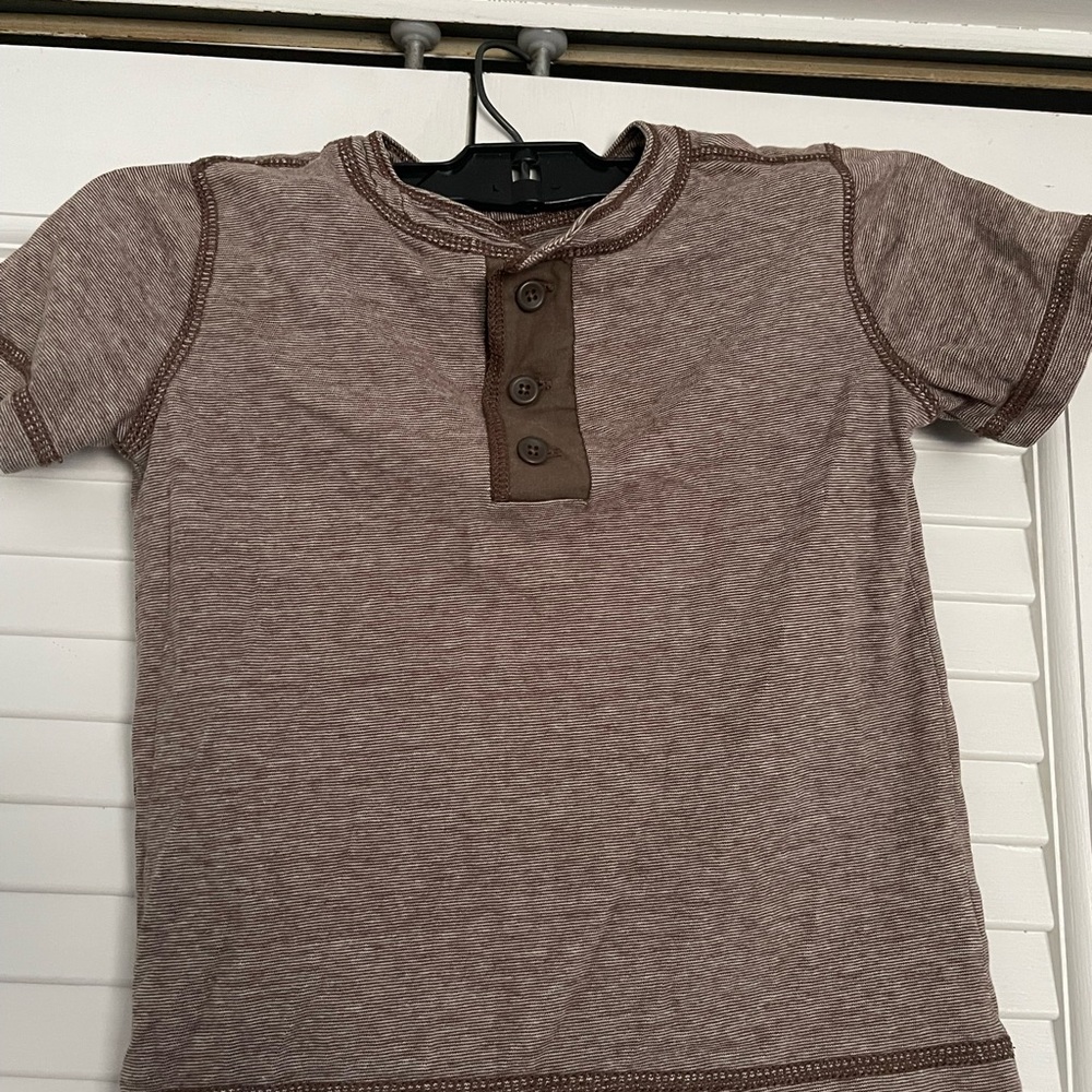 GAP Brown Kids Henley Tee
